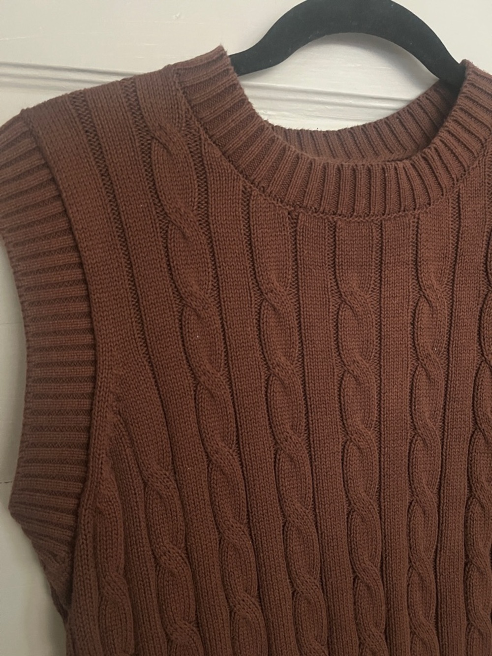 Forever 21 Brown Ribbed Knit Sweater - Picture 3 of 6